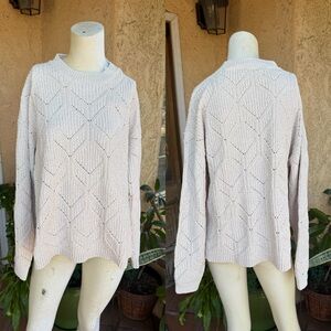 NEW Weatherproof Vintage Women's Chenille Sweater LARGE